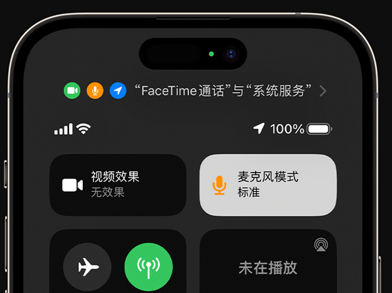 蓬江苹果授权维修网点分享iPhone在通话时让你的声音更清晰 