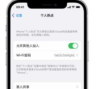 蓬江apple服务站点分享iPhone上个人热点丢失了怎么办 