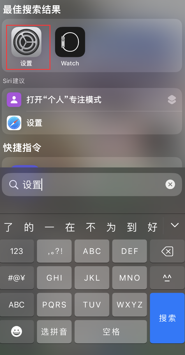 蓬江苹果手机维修分享：iPhone 找不到“设置”或“App Store”怎么办？ 