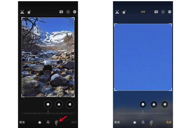 蓬江苹果手机维修分享iPhone手机如何使用裁剪功能隐藏照片 